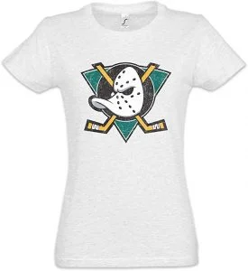 camiseta anaheim ducks mujer