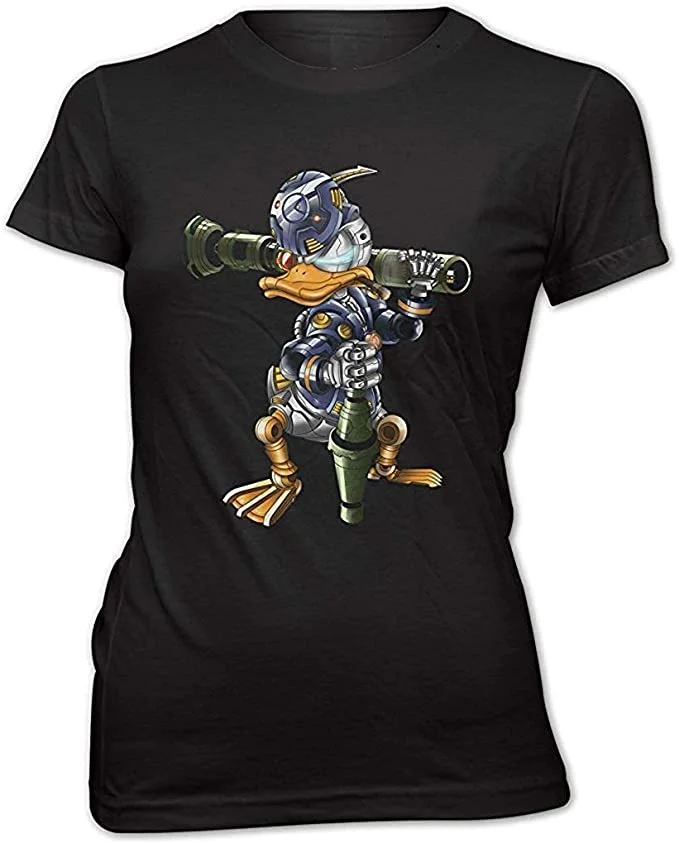 camiseta Cyber Donald Duck mujer