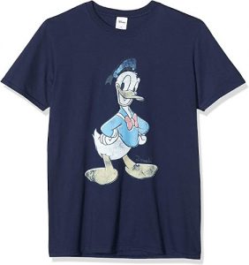 camiseta pato donald contento