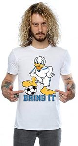 camiseta pato donald futbolista