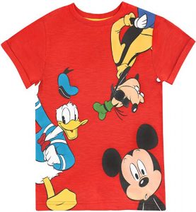camiseta donald mickey goofy
