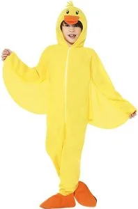 disfraz de pato amarillo niño