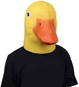 mascara de pato