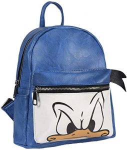 mochila pato donald azul