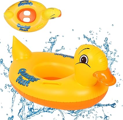 pato hinchable bebé