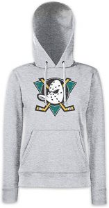 sudadera anaheim ducks mujer